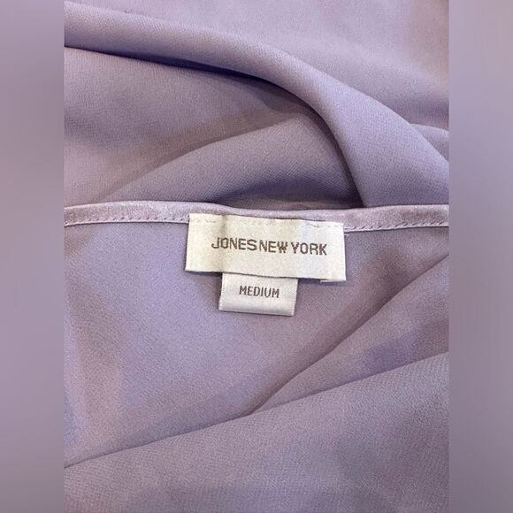 Jones New York Purple Slip Lingerie with Satin Detailing - Picture 5 of 5